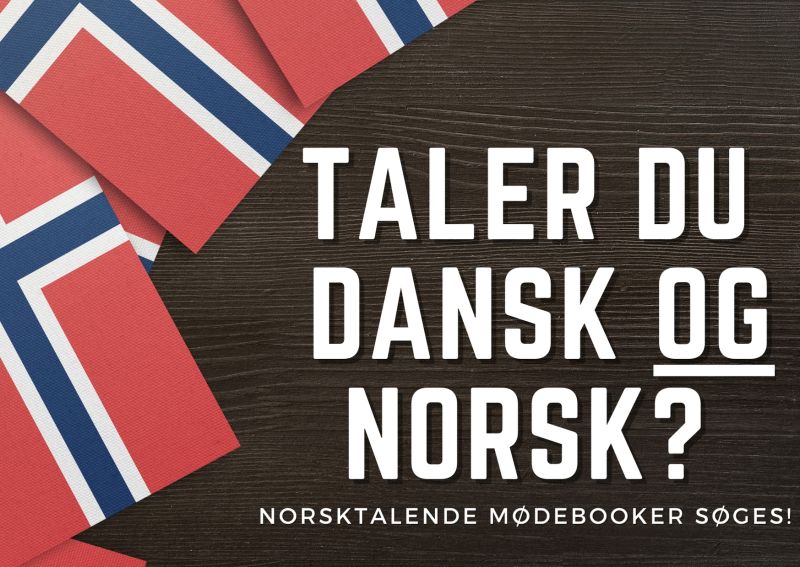 Norsktalende mødebooker søges